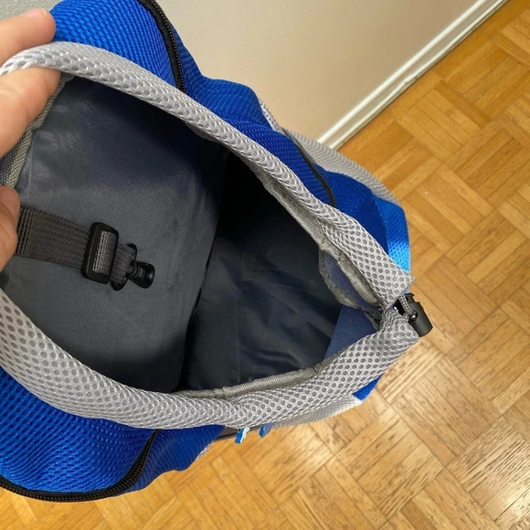 SPORT - Blue Pet Backpack Carrier - Picture 7 of 9